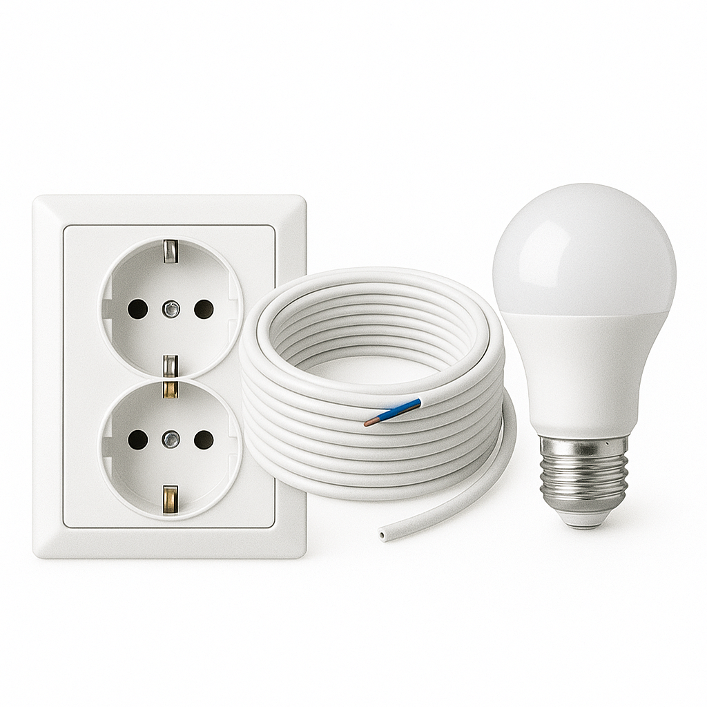 Elektromaterial & Lampen